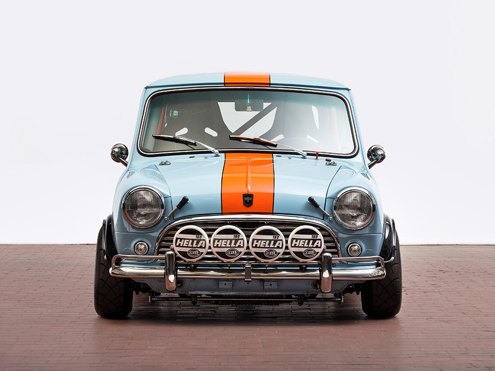 MINI Mk2, Tuned into ‘Gulf’ Design, a TV Star, Model 1984  Mini Mk II Austin Motors GB, model 1984 - Image 3 of 16