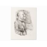 Bernhard Heisig, Theodor Fontane, Lithograph, c.2000 Lithograph on wove paper by BFK Rives (