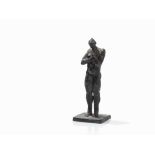 Berndt Wilde (born 1946), Schatten, Bronze Figure, 2004 Bronze with black patinaGermany,