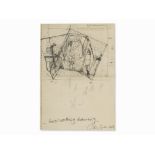 Anthony Green (born 1939), The 17th Wedding Anniversary, 1978  Pencil on plain drawing paper (