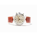 Solvil et Titus Full Calendar Chronograph, Switzerland, C. 1955 Solvil et Titus full calendar