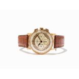 Lemania Gold Chronograph, Switzerland, C. 1955 Rare Lemania gold chronographSwitzerland, c.