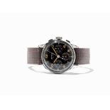 Benrus Sky Chief VZ 3 Military Chronograph, C. 1945 Benrus Sky Chief VZ 3 military chronograph