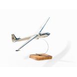 Model of a Glider HA-1957, Hungary, 1950s Wood, painted, acrylic glassHungary, 1950sWing