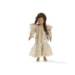 Schoenhut, Rare Wooden Doll, USA, circa 1910 All wooden spring-jointed bodyUSA, circa