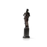Franz Iffland, Bronze Sculpture ‘Allegory of Painting‘, c.1900  Bronze, brown patinated;