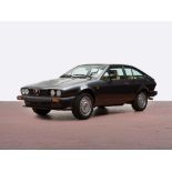 Alfa Romeo GTV6, Model 1981  Alfa Romeo GTV6, 2,5l Alfa Romeo Italia, model 1981 Swiss documents /