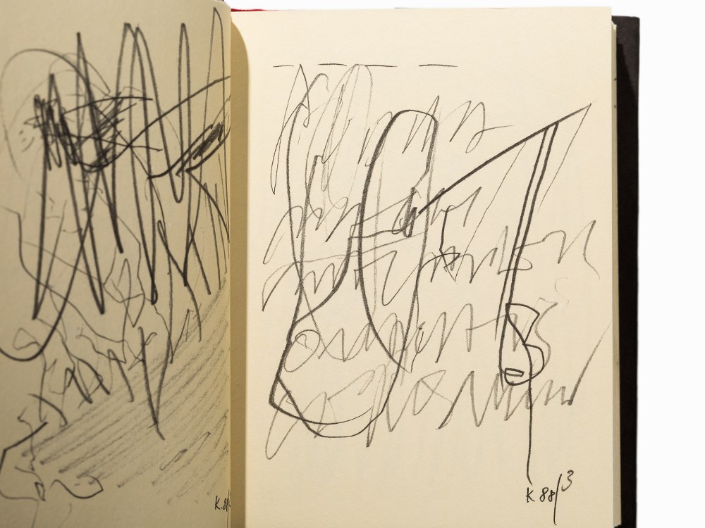 Martin Kippenberger, Die Welt des Kanarienvogels, Book, 1989  Artist book with 1 loose pencil - Bild 9 aus 13