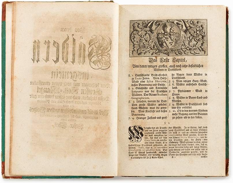 Hans Carl von Carlowitz, Sylvicultura Oeconomica, Leipzig, 1732Hans Carl von Carlowitz, Sylvicultura - Image 9 of 12