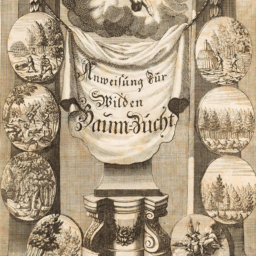 Hans Carl von Carlowitz, Sylvicultura Oeconomica, Leipzig, 1732Hans Carl von Carlowitz, Sylvicultura - Image 12 of 12