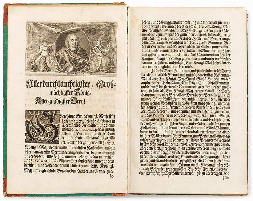 Hans Carl von Carlowitz, Sylvicultura Oeconomica, Leipzig, 1732Hans Carl von Carlowitz, Sylvicultura - Image 10 of 12