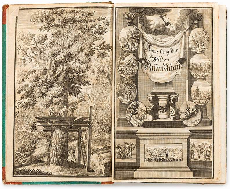 Hans Carl von Carlowitz, Sylvicultura Oeconomica, Leipzig, 1732Hans Carl von Carlowitz, Sylvicultura