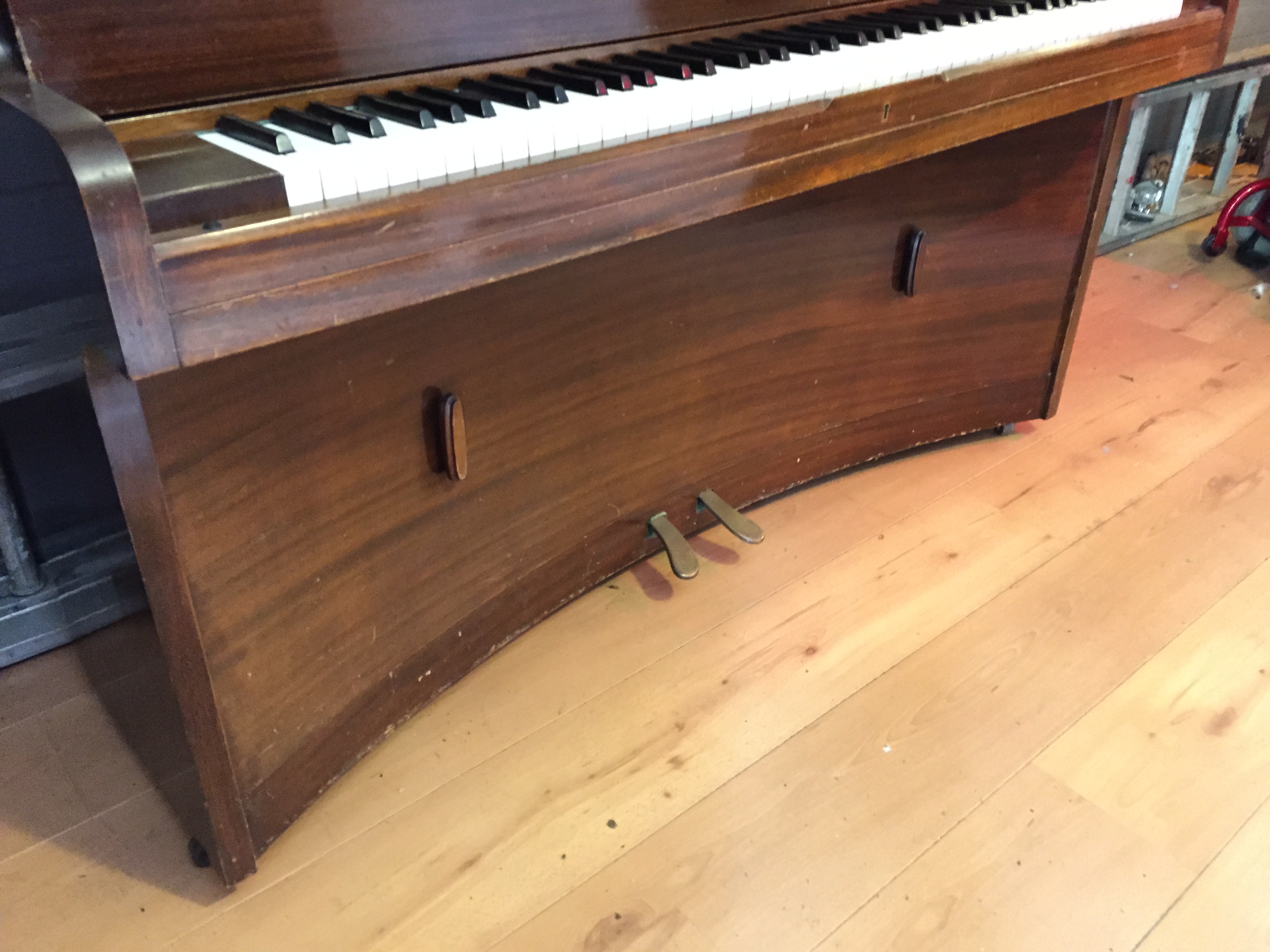 *A Steck Art Deco upright piano. - Image 2 of 7