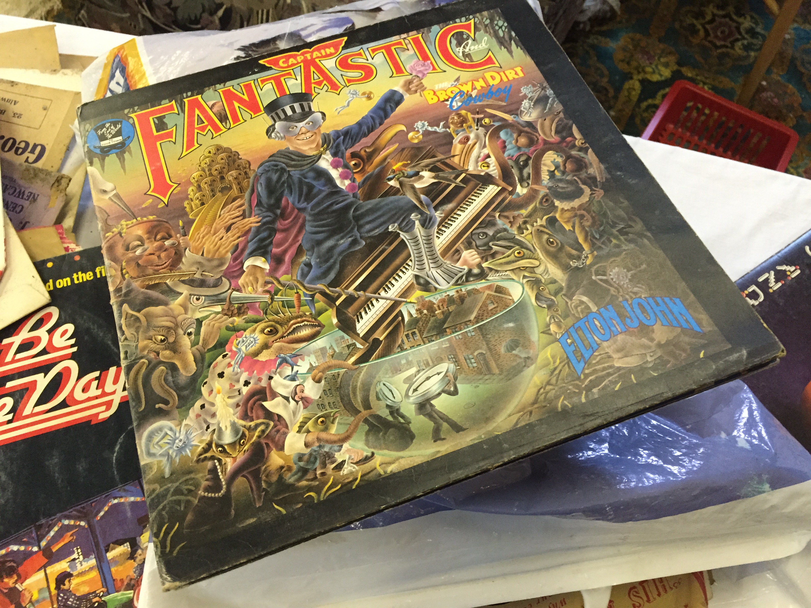 A selection of various LP's including Captain Fantastic Venus and Mars and Rocket Cottage. - Image 2 of 6