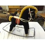 A 50's 60's childs rocking horse.
