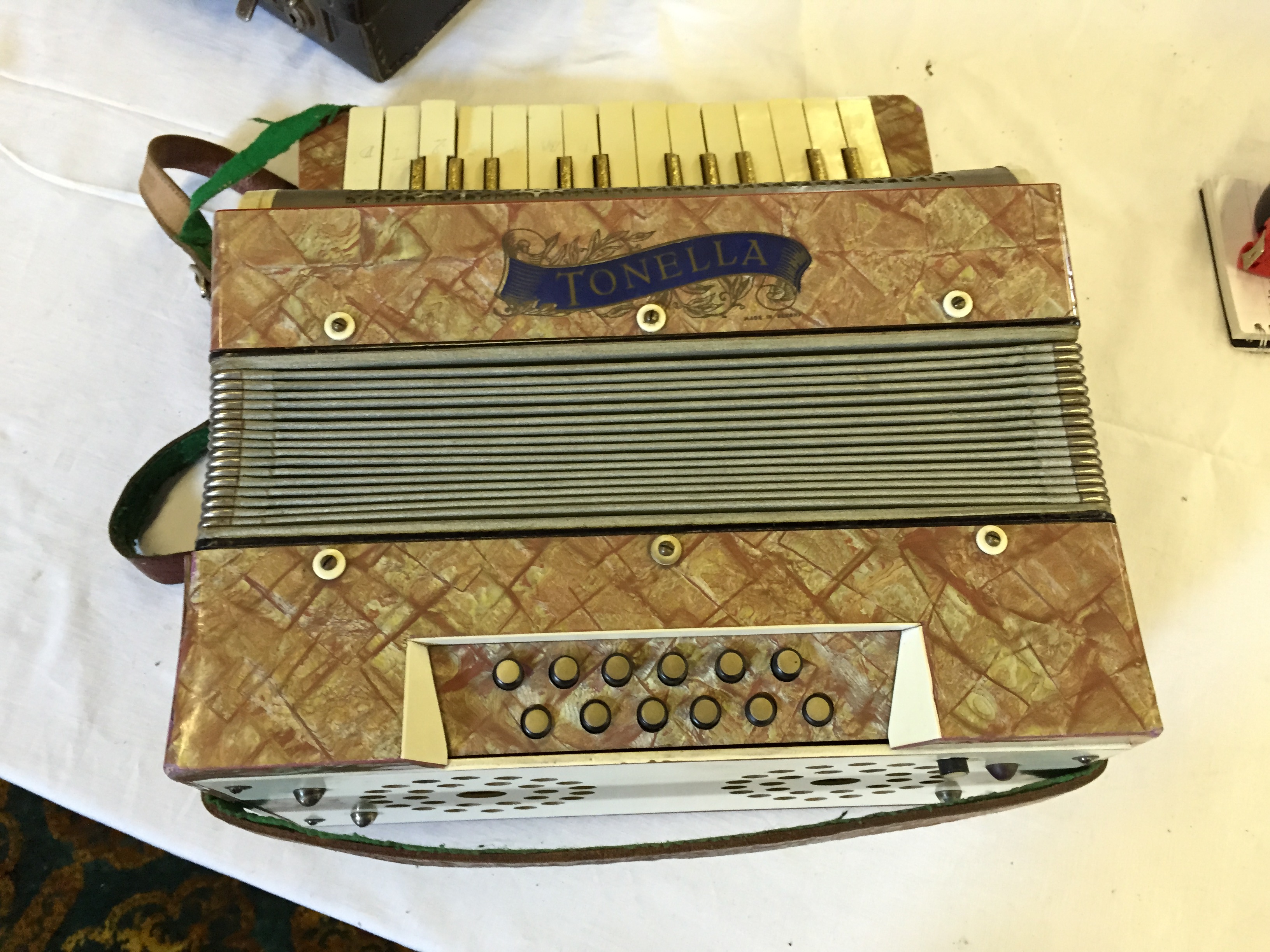 A cased accordion Tonella.. - Image 2 of 6