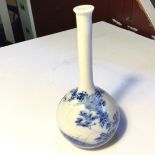 A small Chinese or Japanese vase with no markings.