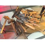 *A selection of wood chisels including Robert Sorby, Kangeroo and Marple.