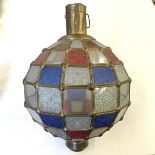 A globe candle lantern.