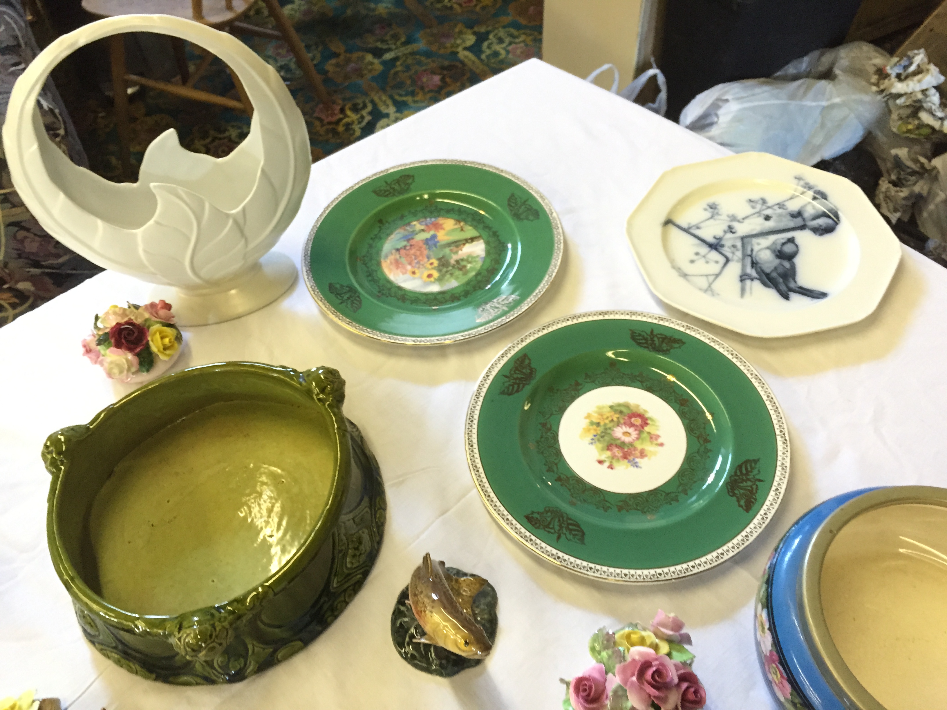 A selection of ceramics including Crown Devon. - Image 2 of 9