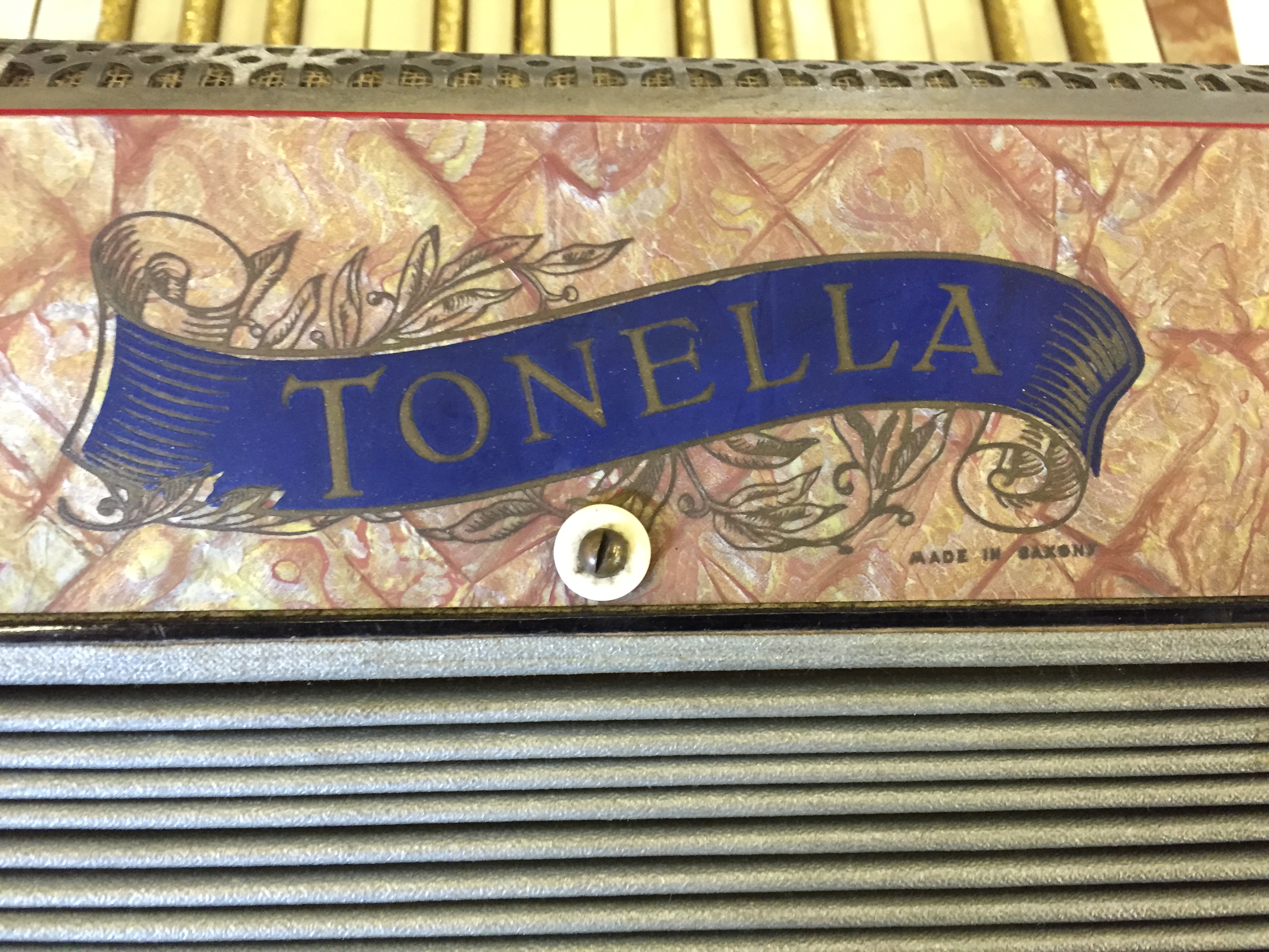 A cased accordion Tonella.. - Image 6 of 6