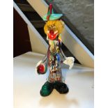 A Murano Glass Clown