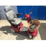*A Shoprider motability scooter model TE-888NR 115kg load weight.