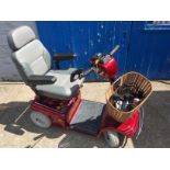 *A Shoprider motability scooter model TE-888NR 115kg load weight.