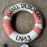 A life ring Isabel Deborah.