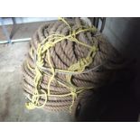 A coil of rope.
