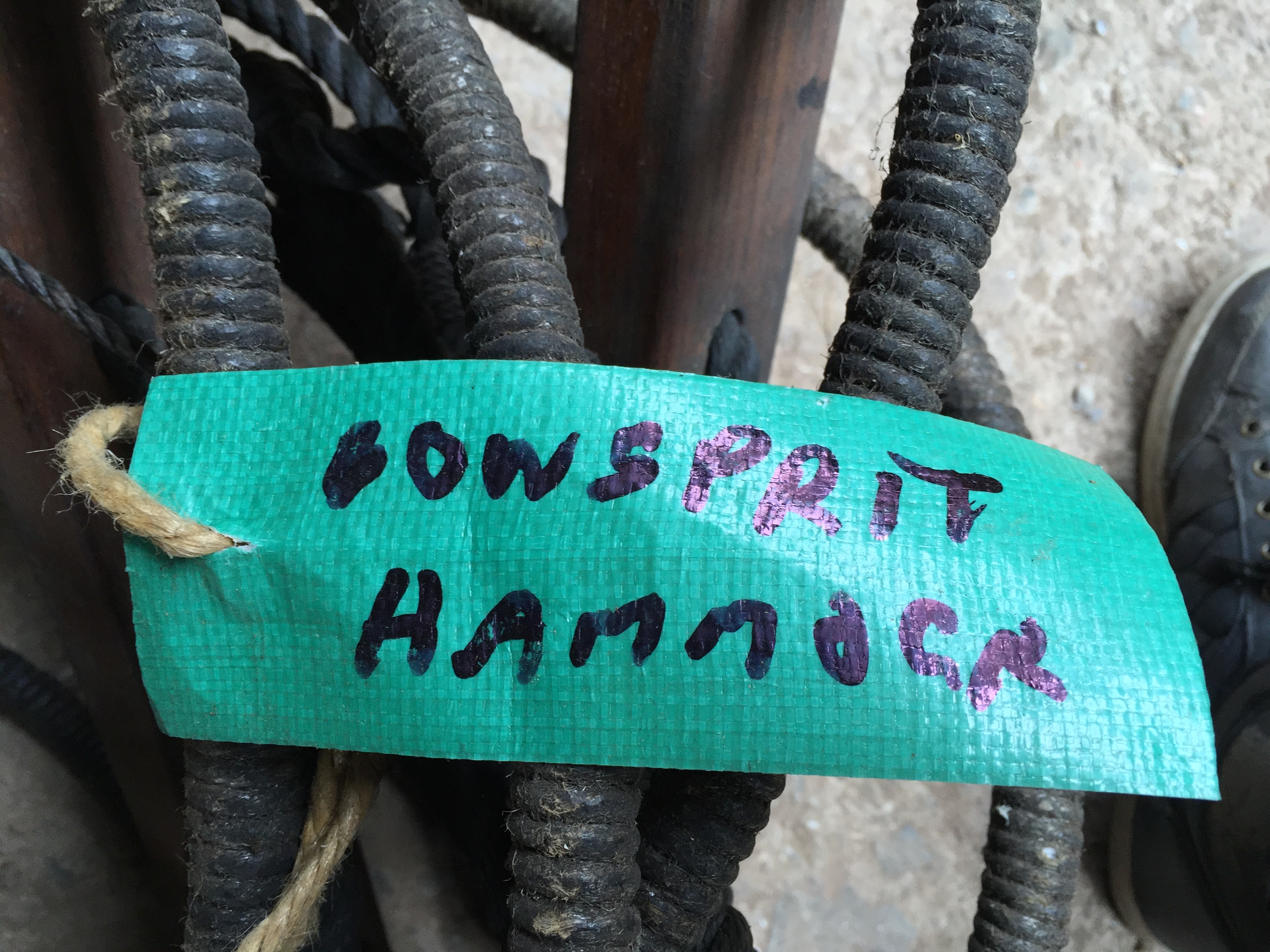 A bowsprit hammock. - Image 3 of 3