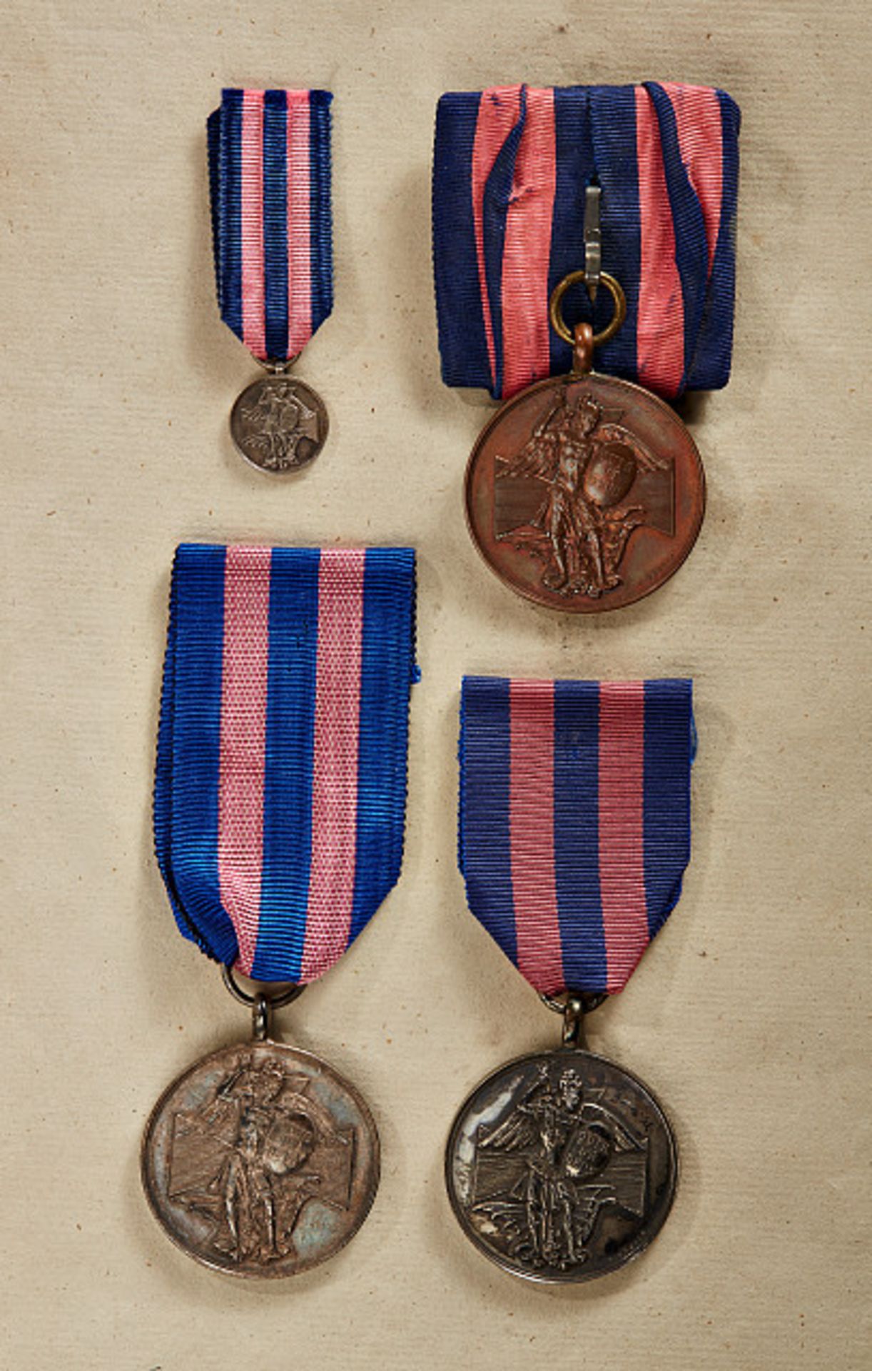 KÖNIGREICH BAYERN - VERDIENSTORDEN VOM HEILIGEN MICHAEL : Silberne Medaille, 1887 - 1918 Silber,