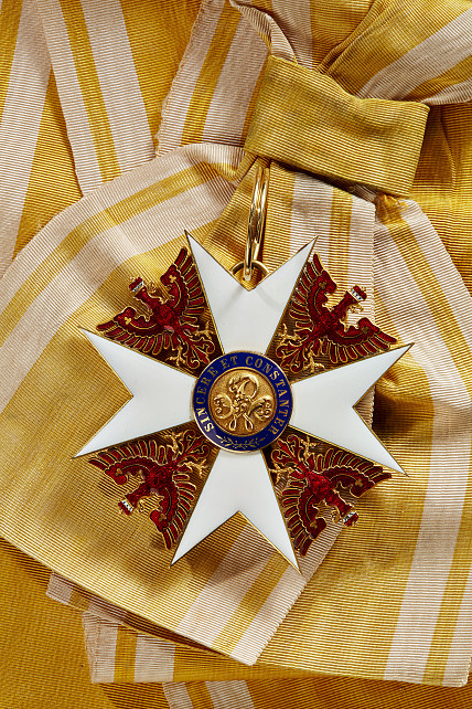 KÖNIGREICH PREUSSEN - ROTER-ADLER-ORDEN : Großkreuz aus der ersten Fertigungsserie von 1861 Gold und