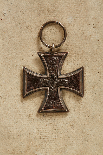 KÖNIGREICH PREUSSEN - EISERNES KREUZ : Eisernes Kreuz 2. Klasse 1813 Eisenkern mit silberner