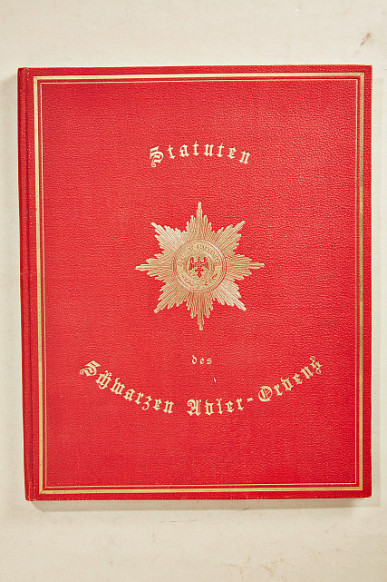 KÖNIGREICH PREUSSEN - SCHWARZER-ADLER-ORDEN : Statutenbuch des Schwarzen-Adler-Ordens, 1881 29