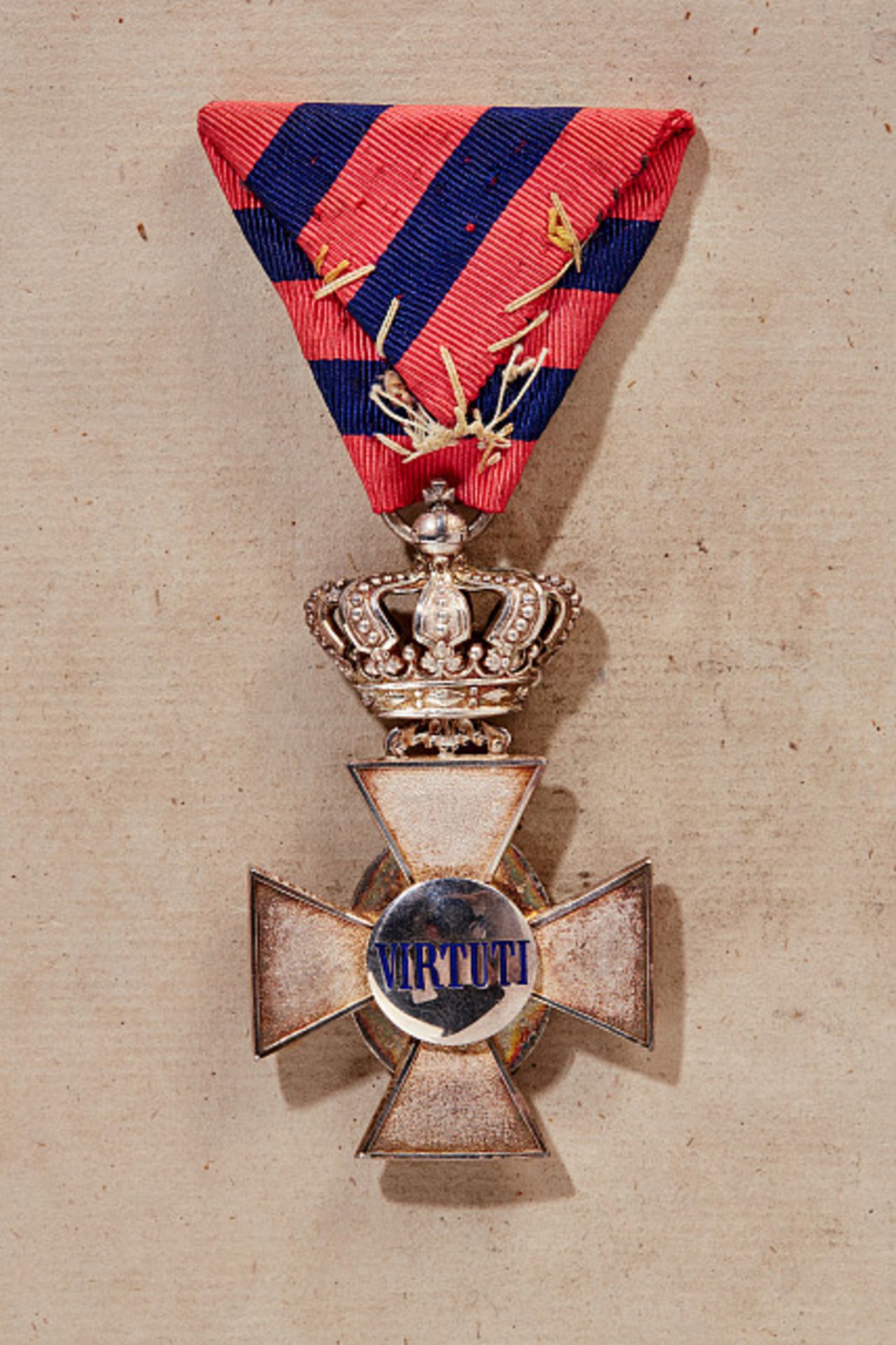 KÖNIGREICH BAYERN - VERDIENSTORDEN VOM HL. MICHAEL : Verdienstkreuz mit Krone, 1910 - 1918.Silber, - Bild 2 aus 4