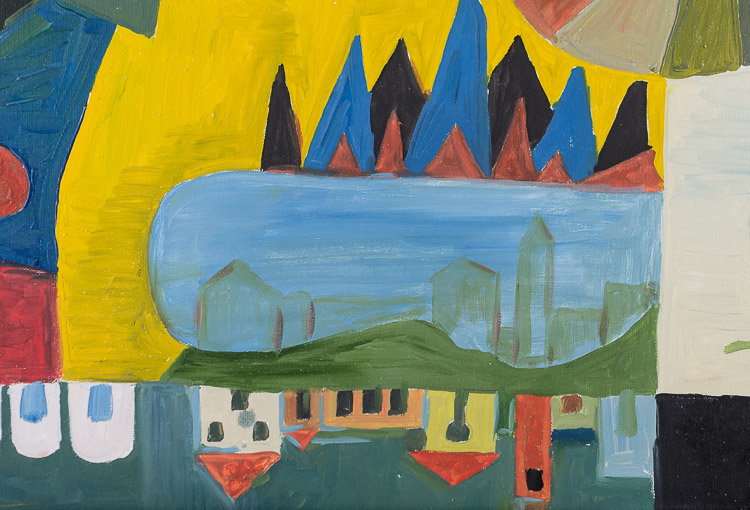 Michael STEINPICHLER (XX-XXI)  "Dream"  Gemälde Öl/Leinwand/Malkarton, 70 cm x 100 cm,  rechts unten - Image 5 of 7
