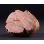 Naturbernstein/ Natural Amber  butterscotch-caramel, Maße: 9 cm x 9,7 cm x 7,5 cm, ca. 320 g./