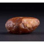 Ostsee Rohbernstein/ Natural Baltic Amber  caramel, weight 33 g., 5 cm x 5 cm x 2 cm