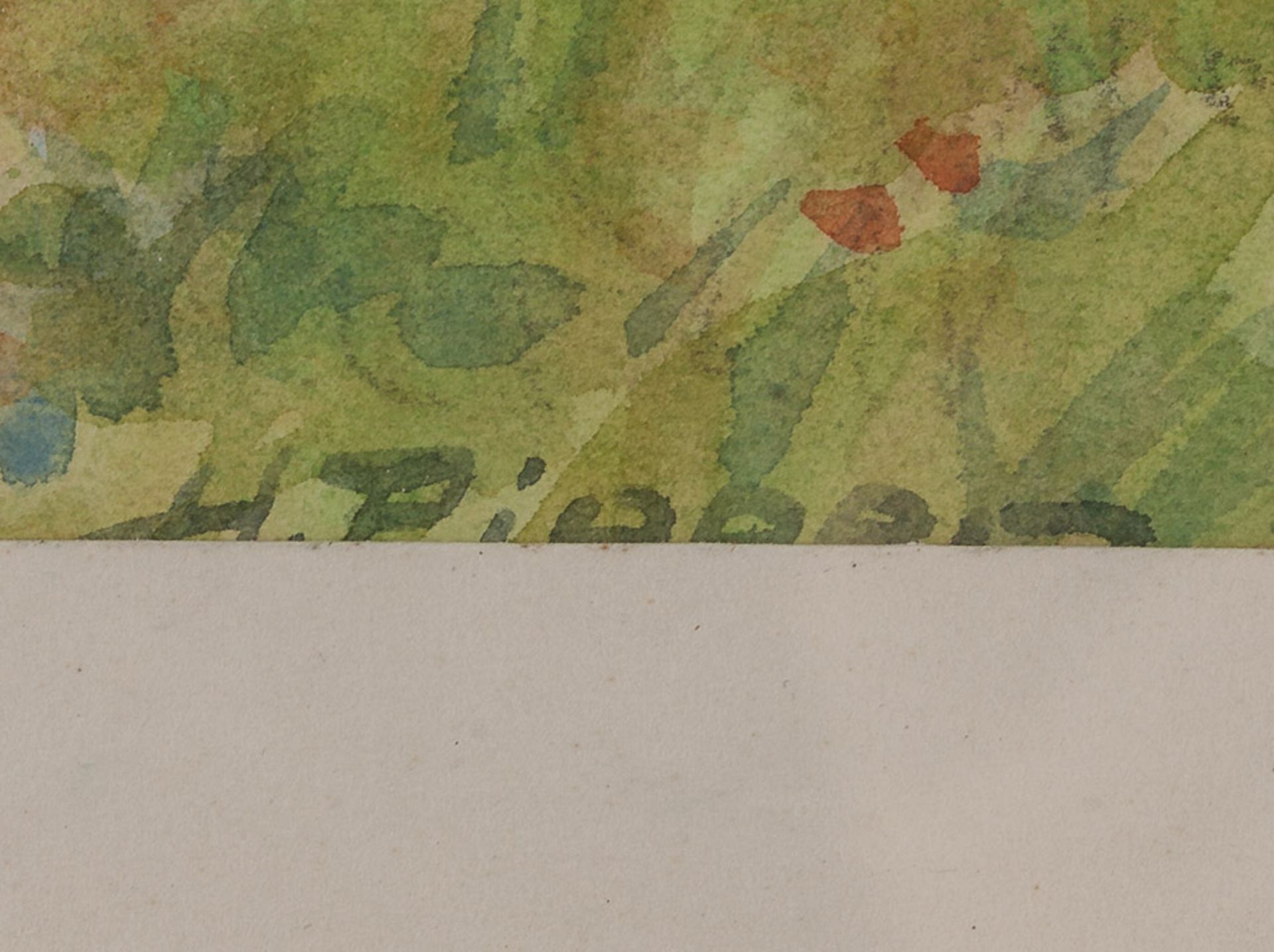 H.Pieper 20. Jhd."Steilküste"
Zeichnung-Aquarell, Sichtmaß 30,5 cm x 23,5 cm,
links unten signiert - Image 3 of 4
