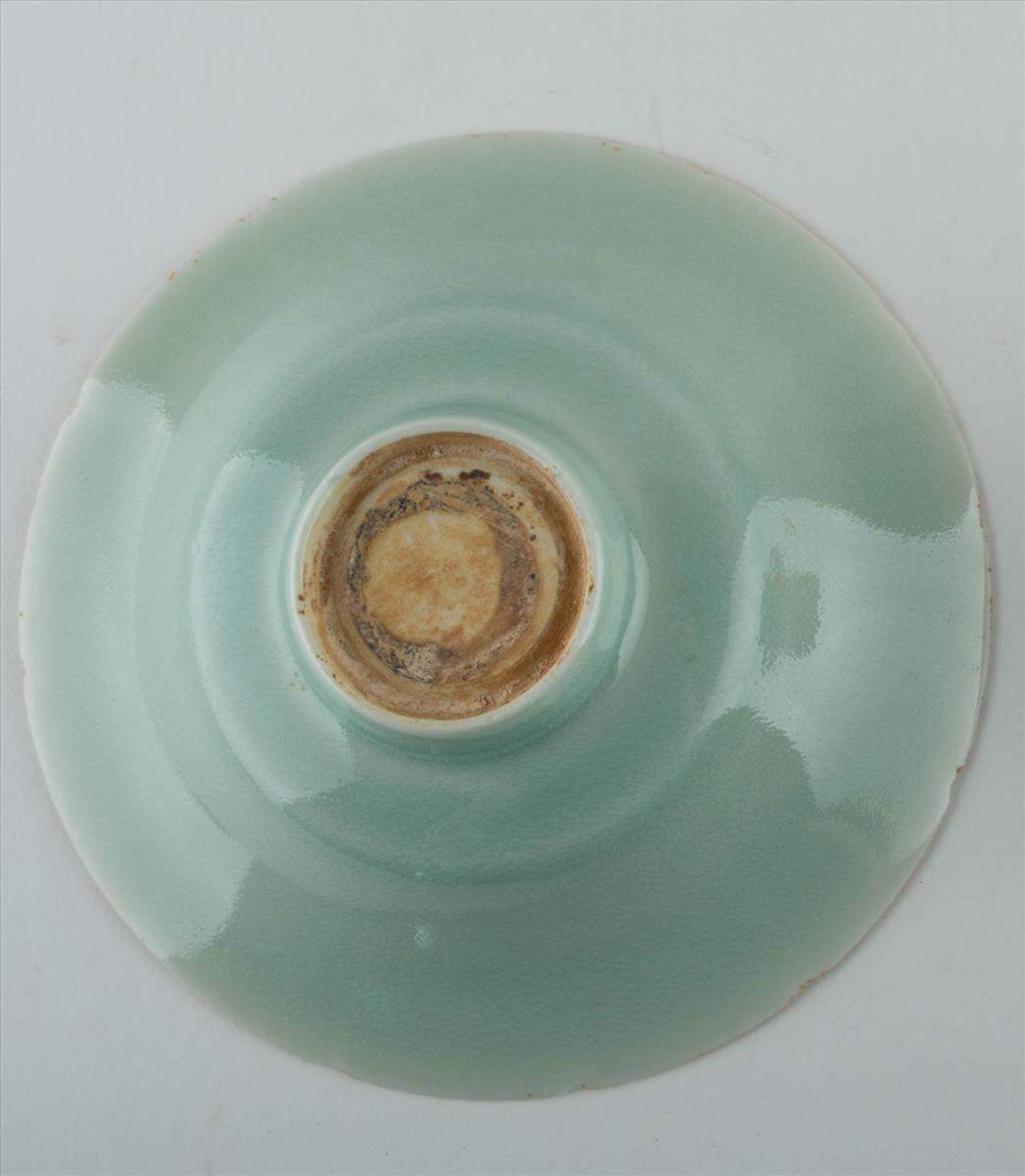 Paar Seladon Schalen China 18. Jhd. oder früher / Pair of Celadon bowls China, 18th century or - Bild 5 aus 5