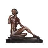 unbekannter Bildhauer des 19./20. Jhd. / Unidentified sculptor 19th/20th century"Sitzender