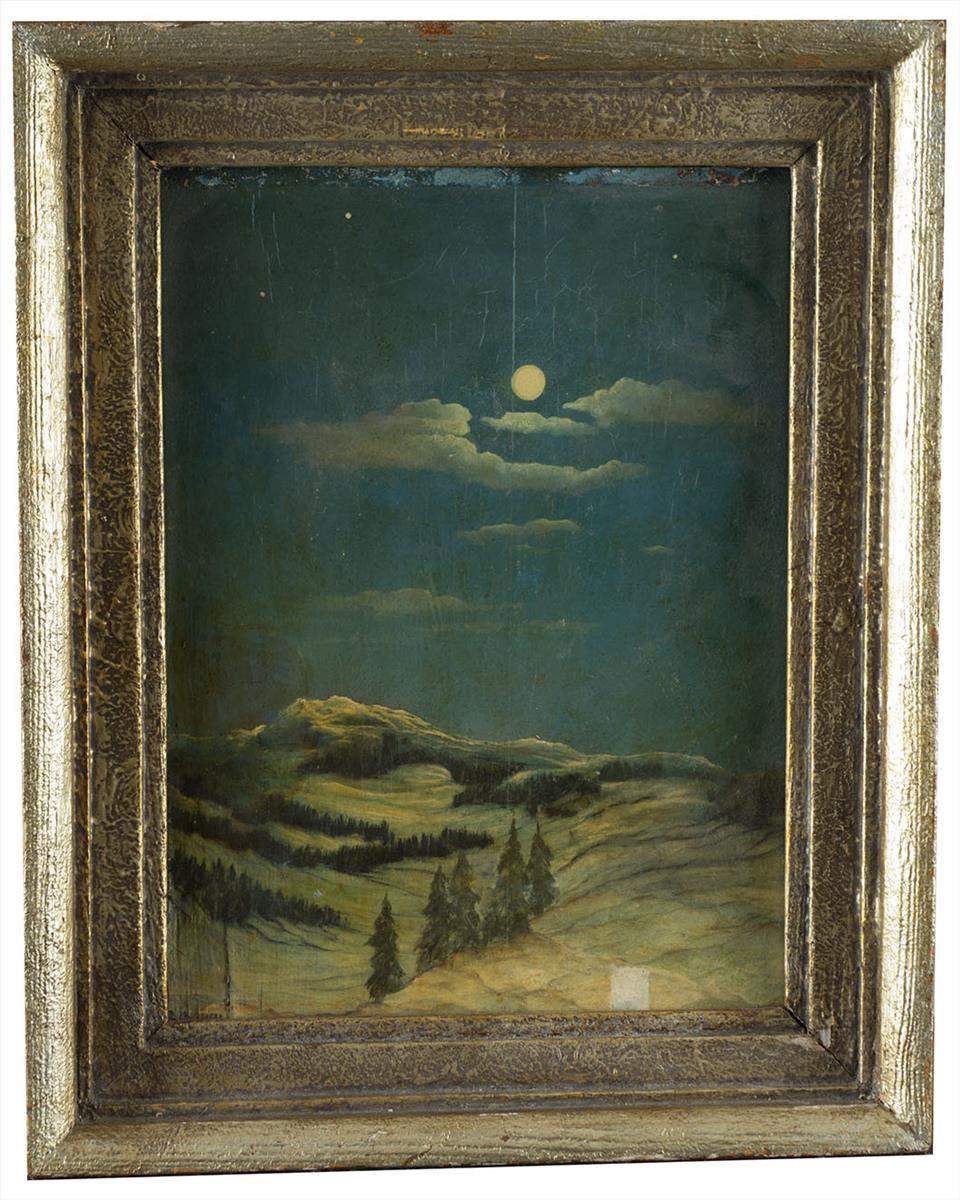 Wladimir Leonidovich MURAWJOFF (1861-1940)"Winterlandschaft"
Gemälde Öl/Sperrholz, 35,5 cm x 25