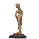 unbekannter Bildhauer des 19./20. Jhd. / Unidentified sculptor 19th/20th century"Dame im