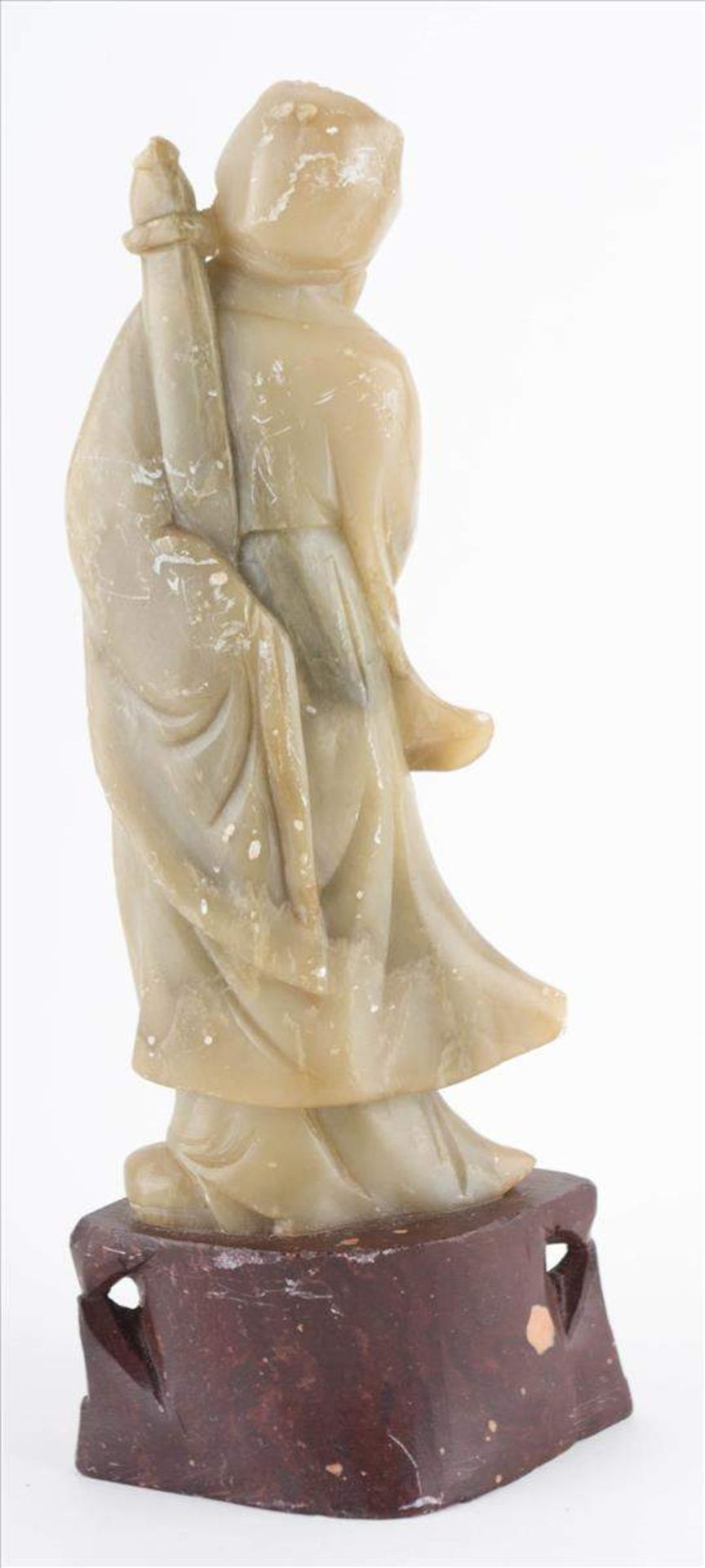 Speckstein Schnitzerei Asien / Soapstone carving, AsiaH: 20 cmMindestpreis: 30 EUR - Bild 2 aus 4