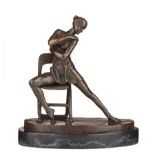 unbekannter Bildhauer des 20. Jhd. / Unidentified sculptor 20th century"Ballerina"
Skulptur-Volumen,