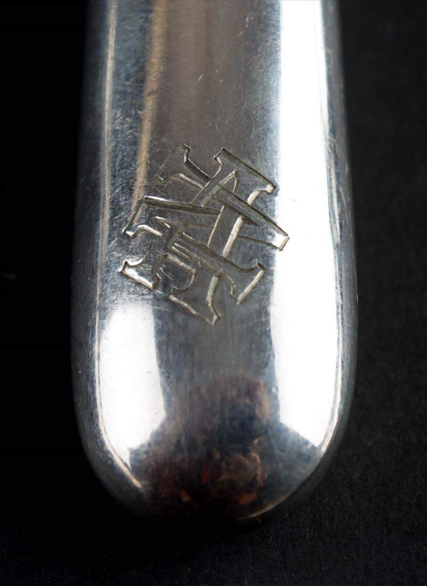 Konvolut Besteck Wellner / Convolute silverware, Wellnerversilbert, 53 teilig, 6 kleine Löffel, 2 - Image 12 of 12
