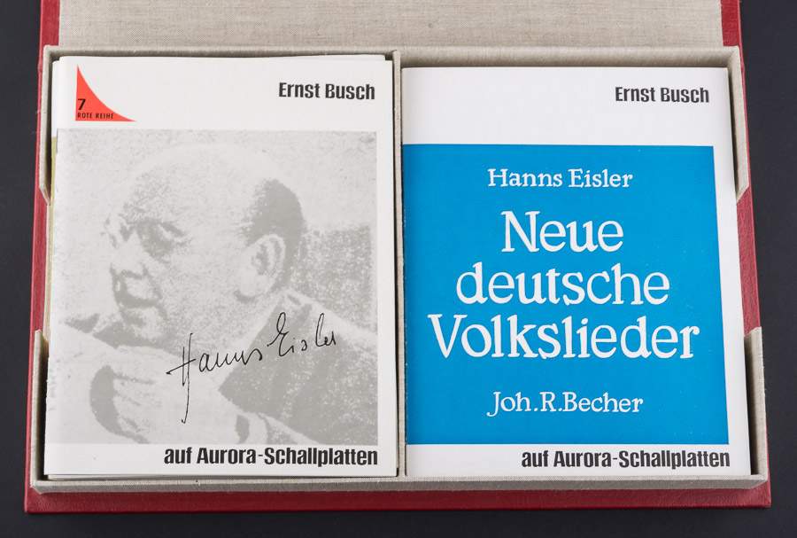 Aurora VEB Deutsche Schallplatten "Ernst Busch"14 Schallplatten in Original KassetteMindestpreis: 20