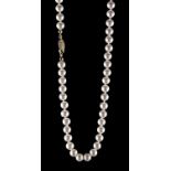 PerlenketteL: 58 cm, Ø der Perlen 7 mmMindestpreis: 20 EUR