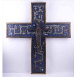 Großes Kreuz Christi um 1930/40großes Altarkreuz laut Vorbesitzer aus dem Weser Bergland-Kloster,
